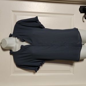 Tahari top with extra button